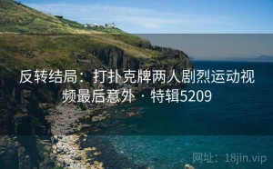 反转结局：打扑克牌两人剧烈运动视频最后意外 · 特辑5209