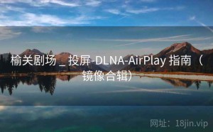 榆关剧场 _ 投屏-DLNA-AirPlay 指南（镜像合辑）